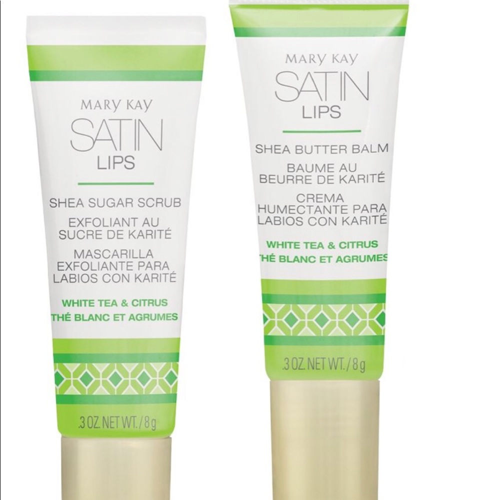 Lip scrub and balm